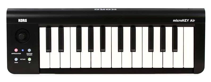 KORG 25キー MIDIキーボード Amazon.com: Korg, 25-Key Midi Controller (MKEYAIR25